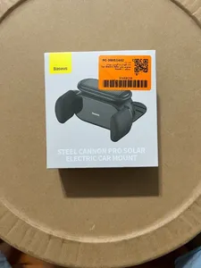 تجریه خرید پایه نگهدارنده گوشی موبایل بیسوس مدل Solar Electric Car Mount