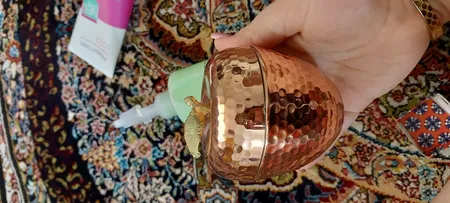 قندان مسی طرح سیب کد 3499