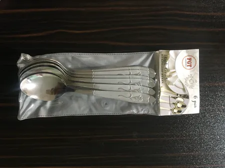 قاشق مرباخوری مدل S-KZH بسته 6 عددی