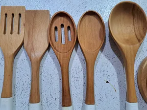 تجریه خرید سرویس کفگیر و ملاقه 6 پارچه ریور مدل پایه دار