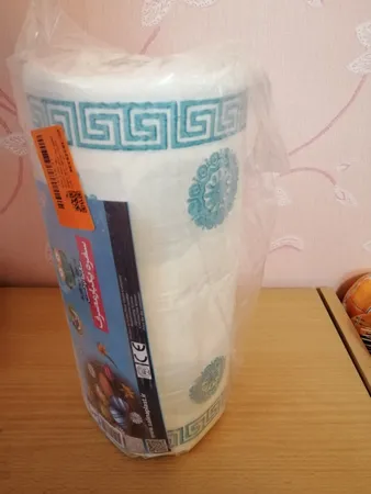 سفره یکبار مصرف سالینا پلاست مدل گلدار رول 1000 متری