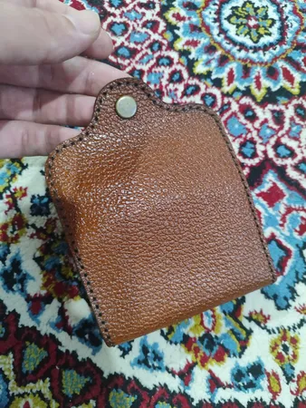 جاکارتی مدل چرم طبيعی آکاردئونی کد HL-16124