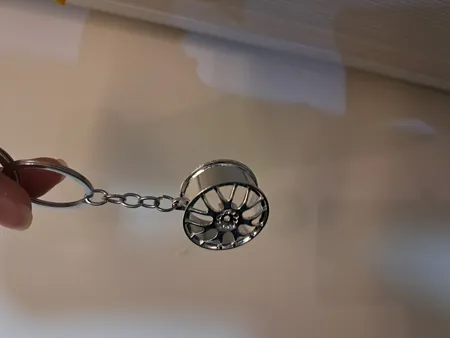 جاسوییچی طرح ماشین سواری مدل Cool Auto Wheel Silver