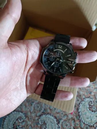 ساعت مچی عقربه‌ای مردانه مدل شاخدار کد 25DSL