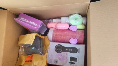 کوکتل پدیکور اور مدل دونات وزن 130 گرم بسته 6 عددی