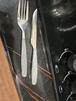 ست کارد و چنگال میوه خوری 12 پارچه دی ام جی کد 1144