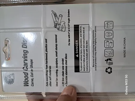 صفحه برش چوب زنجیری تیتان پرو مدل WCD115