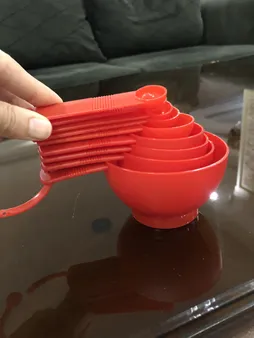 ست پیمانه اندازه گیری کد 8690 مجموعه 9 عددی