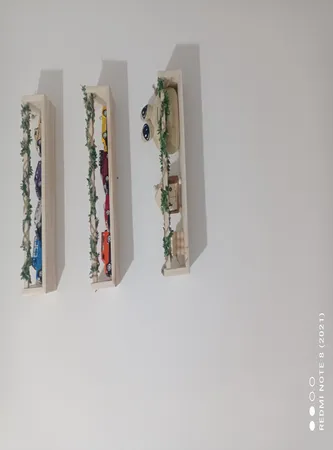 شلف دیواری مدل sh0112 مجموعه 3 عددی