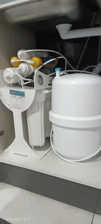 دستگاه دو گانه تصفیه کننده آب آکوآ اسپرینگ مدل UF-SF3800 به همراه فیلتر دستگاه تصفیه آب کد 01 بسته 4 عددی