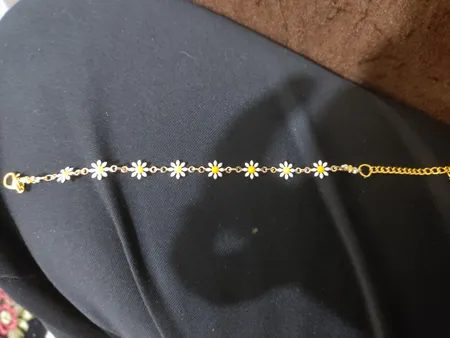 پابند زنانه مدل بابونه کد 482