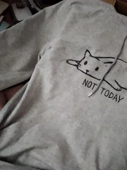 هودی زنانه طرح Not Today کد S361