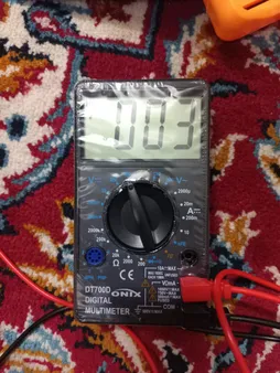 مولتی متر دیجیتال مدل DT700D