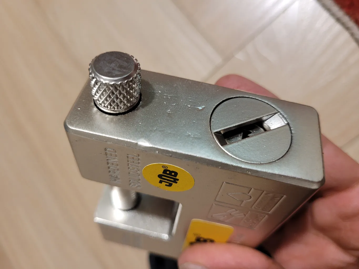 قفل کتابی جاب مدل JB-Sol