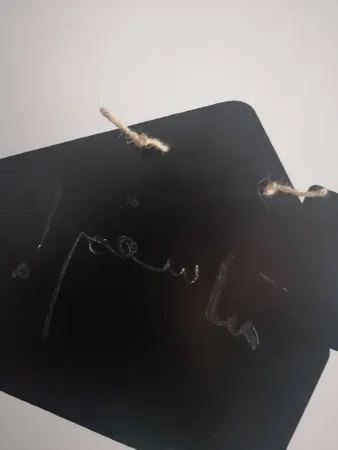 تخته سیاه طرح کلبه سایز 25×29 سانتی متر