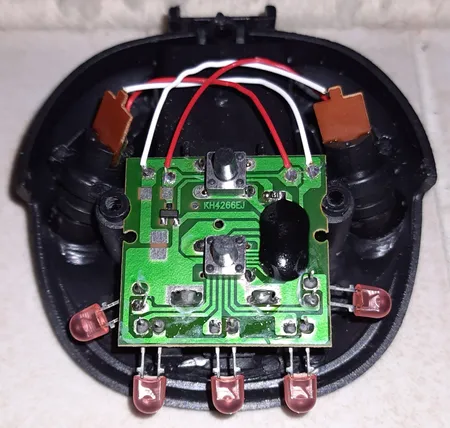 چراغ عقب دوچرخه مدل لیزری