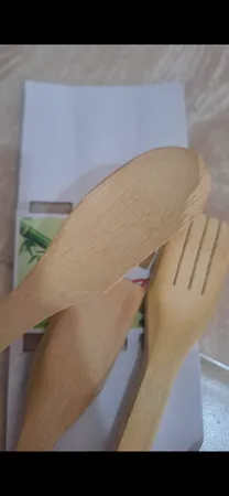 کفگیر چوبی کد AR92 مجموعه 3 عددی