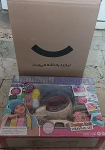 تجریه خرید ست اسباب بازی لوازم خانه مدل دستگاه بافتنی