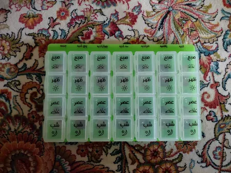 یادآور و نگهدارنده قرص و دارو اف تی ای کو مدل 03