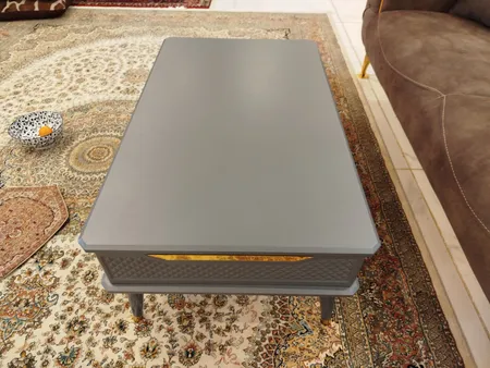 میز جلومبلی میز چوب مدل لاکچری مجموعه 4 عددی