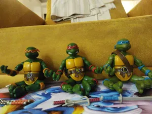 تجریه خرید اکشن فیگور طرح لاکپشت های نینجا کد 28 مجموعه 4 عددی