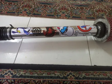 لوله دودکش پکیج مدل استیل 50cm