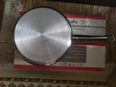 شیر جوش پارس استیل مدل کف سه لایه کد 140 سایز 14