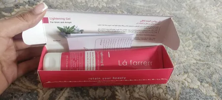 ژل روشن کننده لافارر مدل Groin & Armpit مناسب انواع پوست حجم 100 میلی لیتر