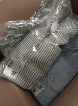 پیراهن آستین بلند یقه برگردان مردانه دیجی استایل اسنشیال مدل 1008