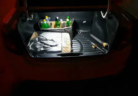 چراغ صندوق خودرو تک لایت مدل AM 5964 S مناسب برای ساینا