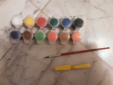 گواش 12 رنگ آریا مدل 4015 کد 128