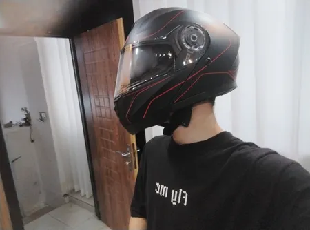 کلاه کاسکت ردلاین مدل 937_MATT_RED