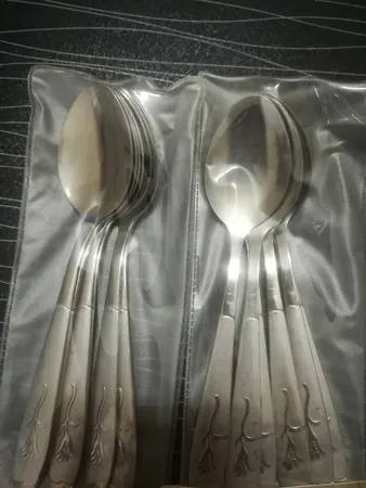 قاشق چای خوری مدل Rose بسته 6 عددی