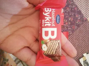 تجریه خرید ویفر شکلاتی مینی بایکیت فندقی شونیز - 500 گرم