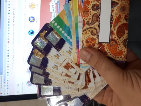 طلا گرمی 18 عیار پارسیان تهران مدل K412 مجموعه 10 عددی