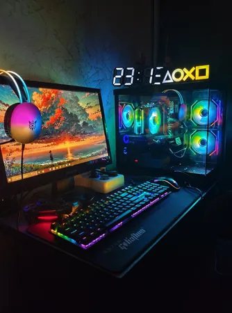 سیستم خنک کننده بادی گرین مدل NOTUS 400-ARGB