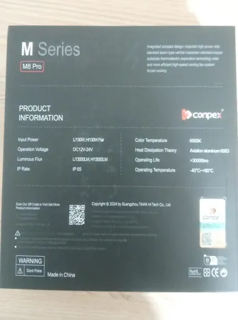 هدلایت کانپکس مدل M8 PRO پایه 9005 بسته دو عددی