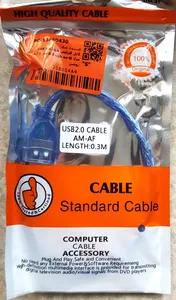 تجریه خرید کابل افزایش طول USB 2.0  مدل ex-bl طول 0.3 متر