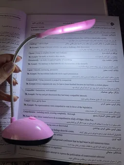 چراغ مطالعه مدل مینی تاشو