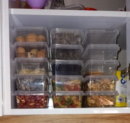 ظرف نگهدارنده مدل AS 764 بسته 15 عددی