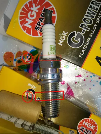 شمع خودرو ان جی کی مدل LFR5AGP-5018 بسته 4 عددی