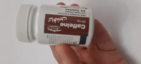 قرص کافئين 200 میلی گرمی کارن بسته 60 عددی