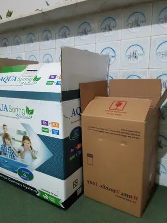 دستگاه تصفیه کننده آب آکوآ اسپرینگ مدل NF - SF4400 به همراه فیلتر تصفیه اب کد 01 مجموعه 3 عددی