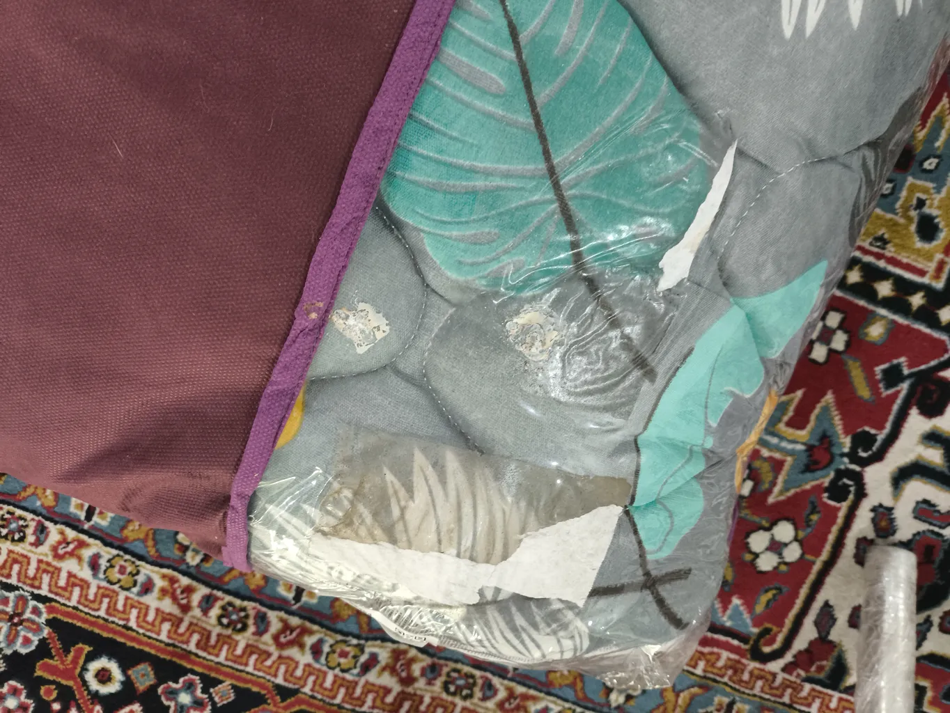 تشک مهمان ژینورا مدل پرناز سایز 175x80 سانتی متر