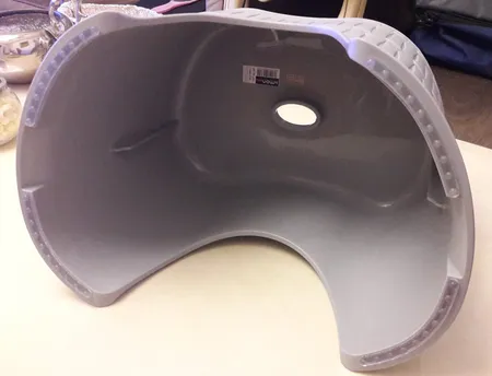 چهارپایه حمام لیمون مدل بامبو کد 01