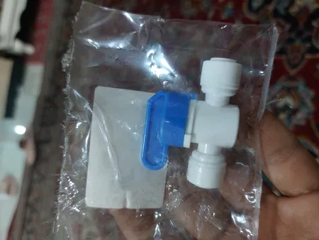 شیر بین راهی دستگاه تصفیه آب، یخچال و کولر  مدل RO 1/4 TO 1/4 BALL VALVE