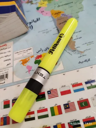 ماژیک علامت گذار پلیکان کد 11 بسته 6 عددی