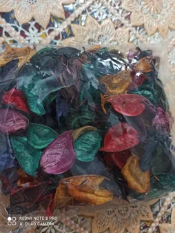 گل خشک بسته بندی مدل رنگارنگ