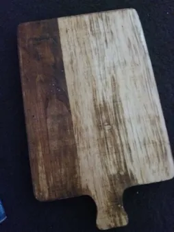 تخته گوشت چوبی آرونی مدل پامچال سایز 2