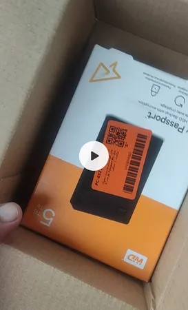 هارد اکسترنال وسترن دیجیتال مدل My Passport ظرفیت پنج ترابایت دارای رابط USB Type-A 3.2